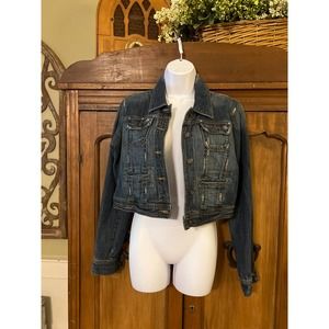 Mossimo Blue Jean jacket size 10 EUC